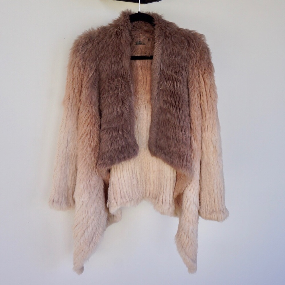 Love Token rabbit jacket. Size XS.